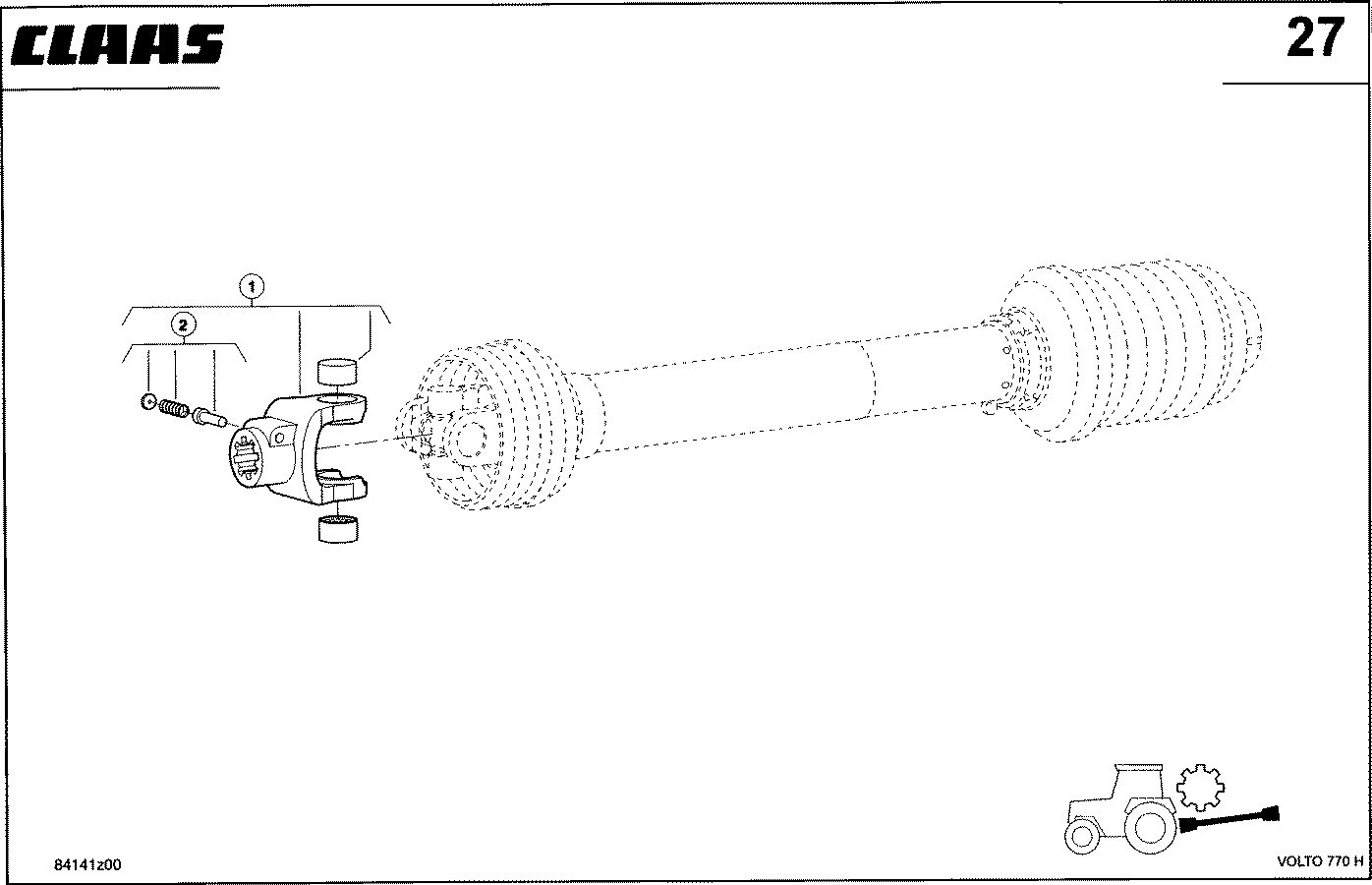 VOLTO - GABELSTUECK 1 3/8" (8)