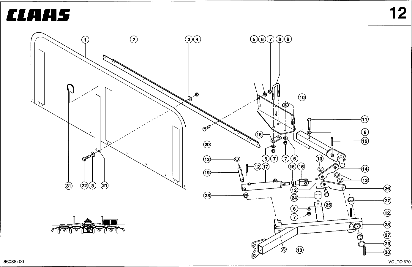 VOLTO - GRENZSTREUTUCH-HYDRAULISCH