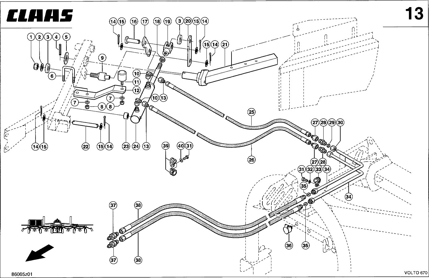 VOLTO - GRENZSTREUTUCH-HYDRAULISCH