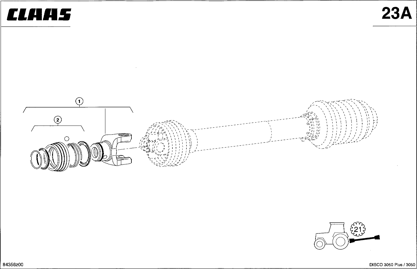 DISCO - GABELSTUECK 1 3/8" (21)