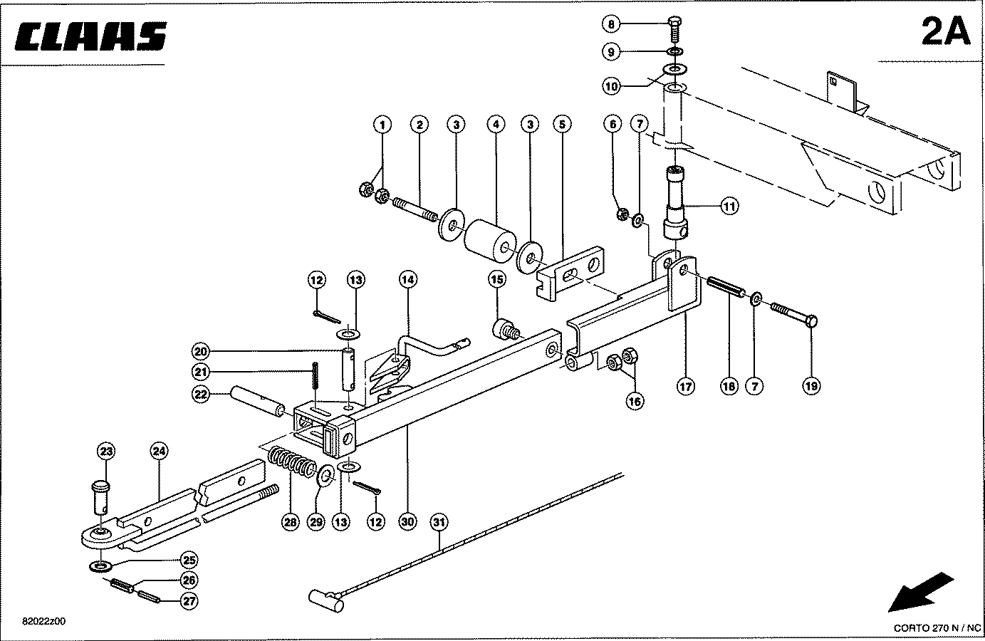 CORTO - AUFFAHRSICHERUNG CORTO 270 NC / N