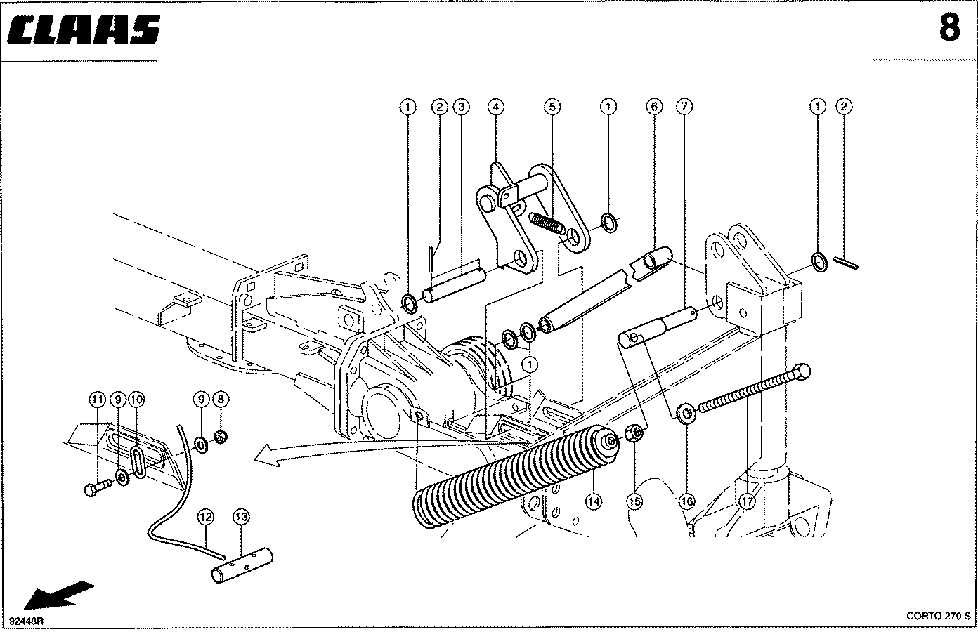 CORTO - KINEMATIK - FEDERENTLASTUNG CORTO 270 S