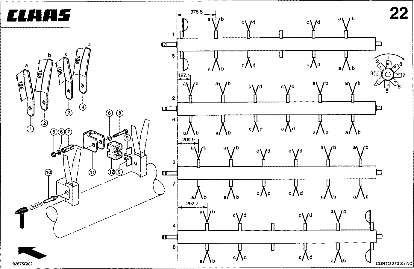 CORTO - KNICKTROMMEL / ZINKEN CORTO 270 S / NC