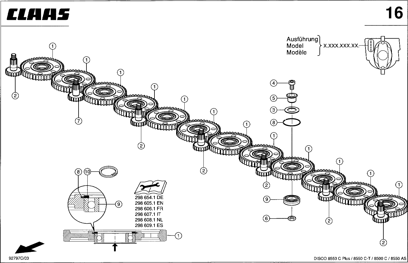 DISCO - M-HBALKENGETRIEBE - LINKS
