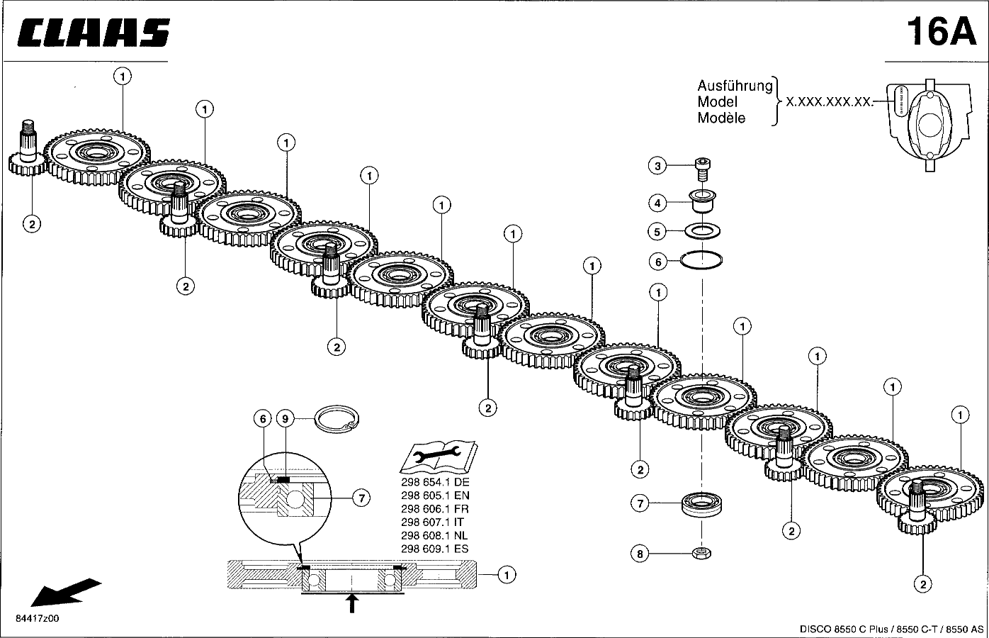 DISCO - M-HBALKENGETRIEBE - LINKS