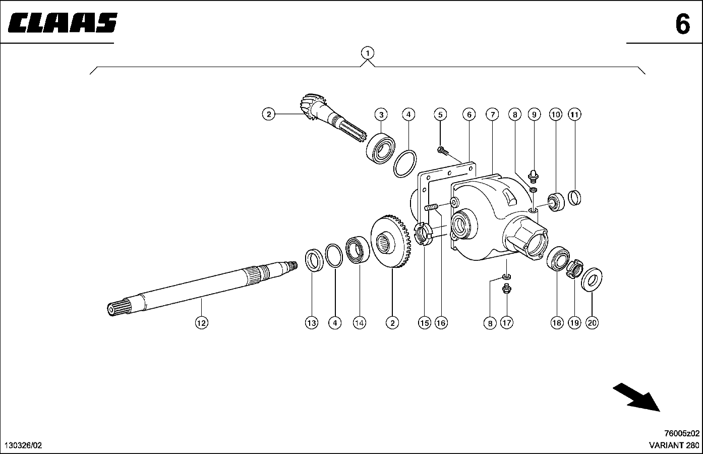 VARIANT - КОНИЧЕСКИЙ РЕДУКТОР