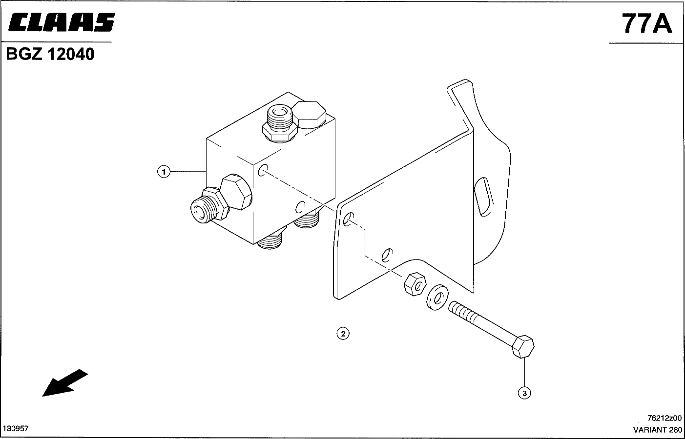 VARIANT - RUECKSCHLAGVENTILBLOCK