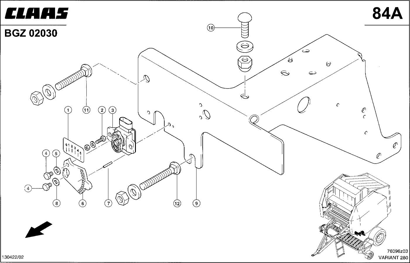VARIANT - PRESSDRUCKVERSTELLUNG