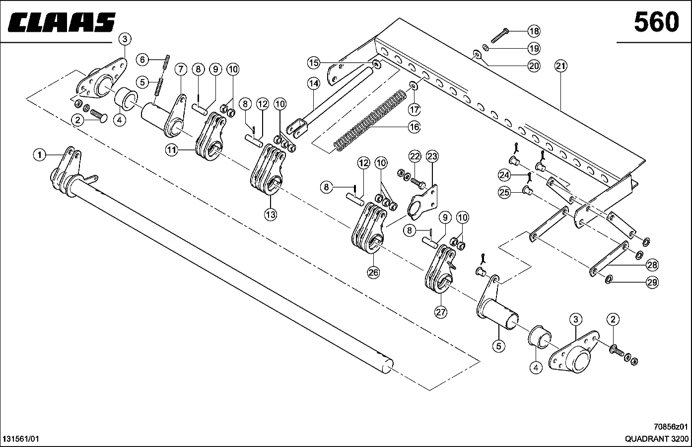 QUADRANT - MESSERWELLE, (49 MESSER)