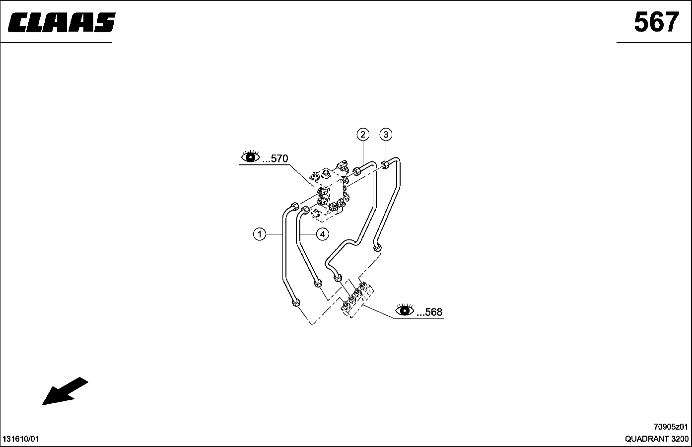 QUADRANT - HYDRAULIKLEITUNGEN, RC