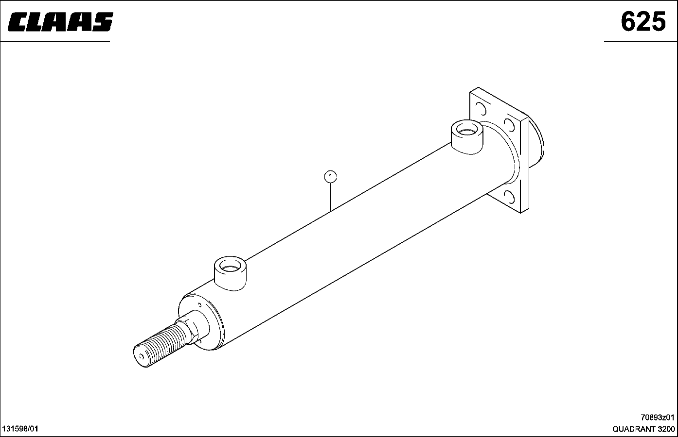 QUADRANT - HYDRAULIKZYLINDER, RAFFERSTEUERUNG