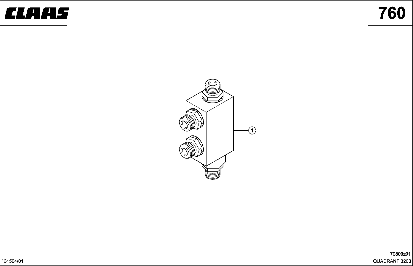 QUADRANT - RUECKSCHLAGVENTIL (BALLENRAMPE)