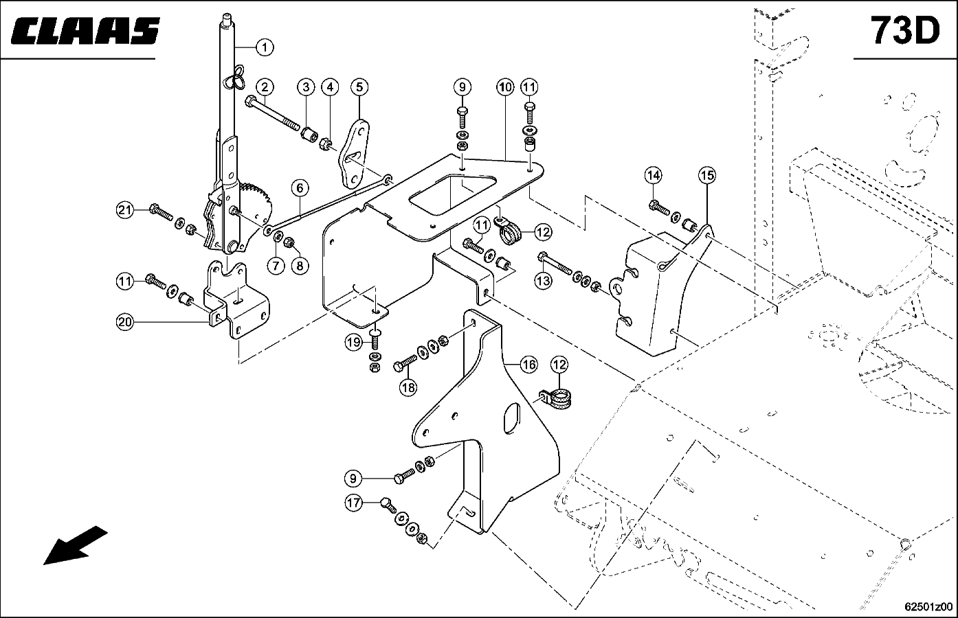 ROLLANT - FESTSTELLBREMSE, HYDRAULISCH