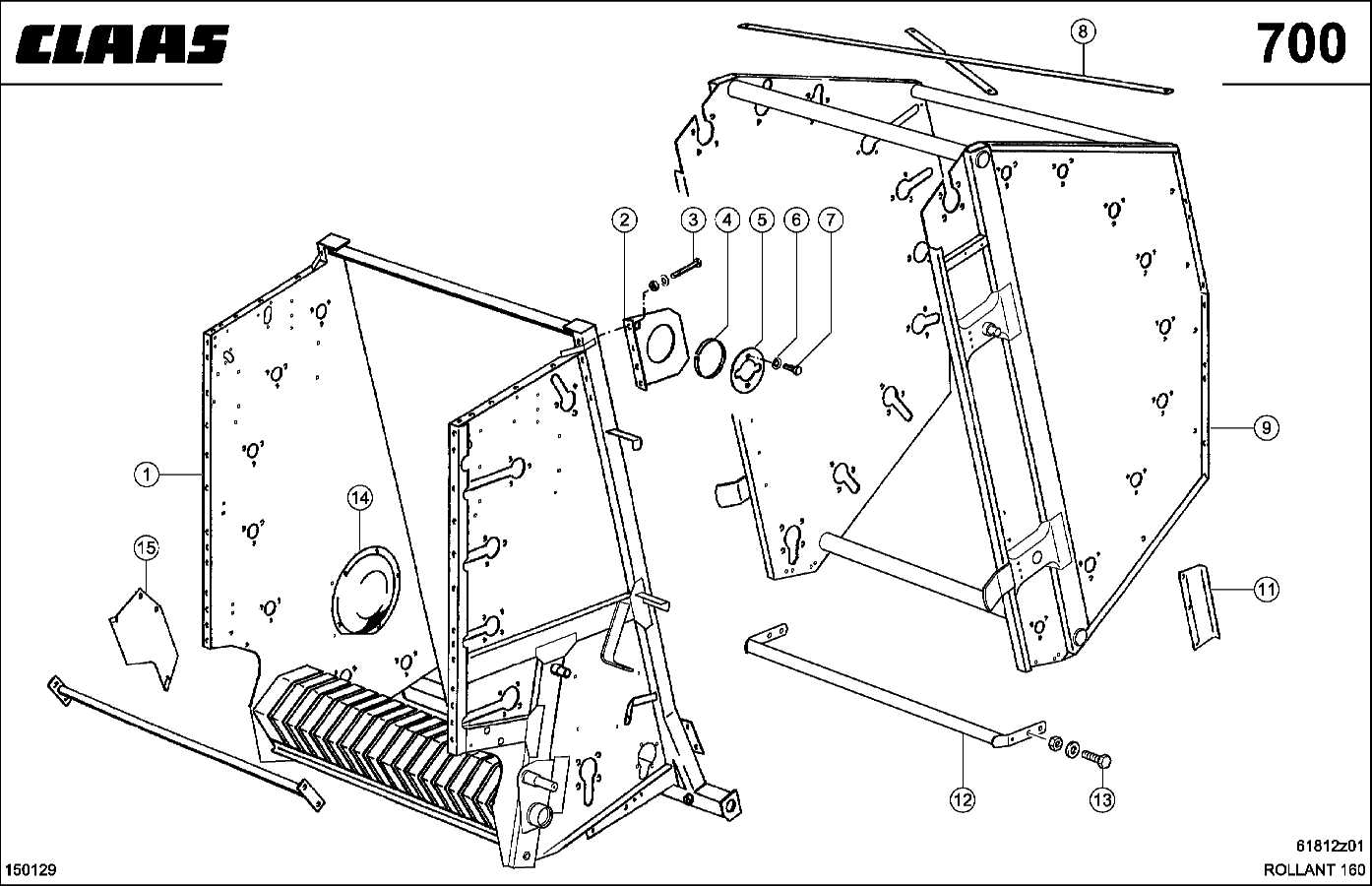 ROLLANT (260) - КОРПУС МАШИНЫ - Грандпостач