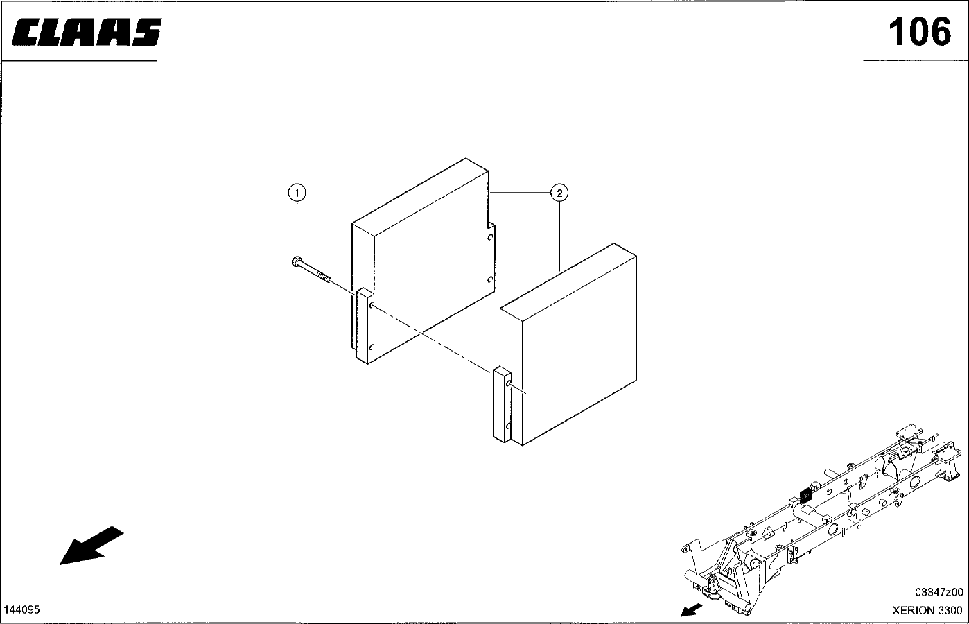 XERION - ARBEITSHYDRAULIK, MODUL