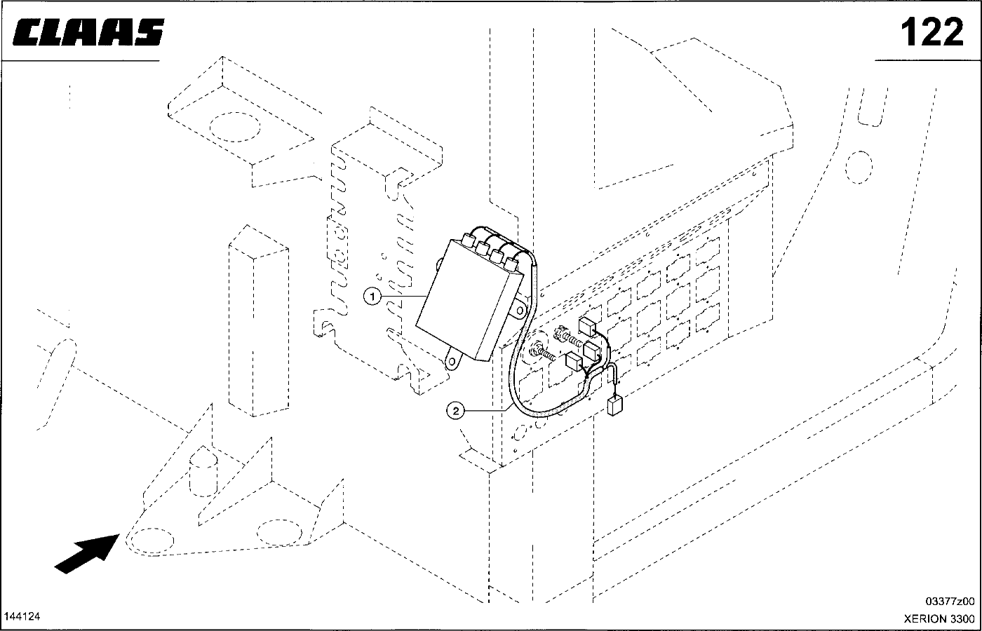 XERION - KABELSATZ, VDC