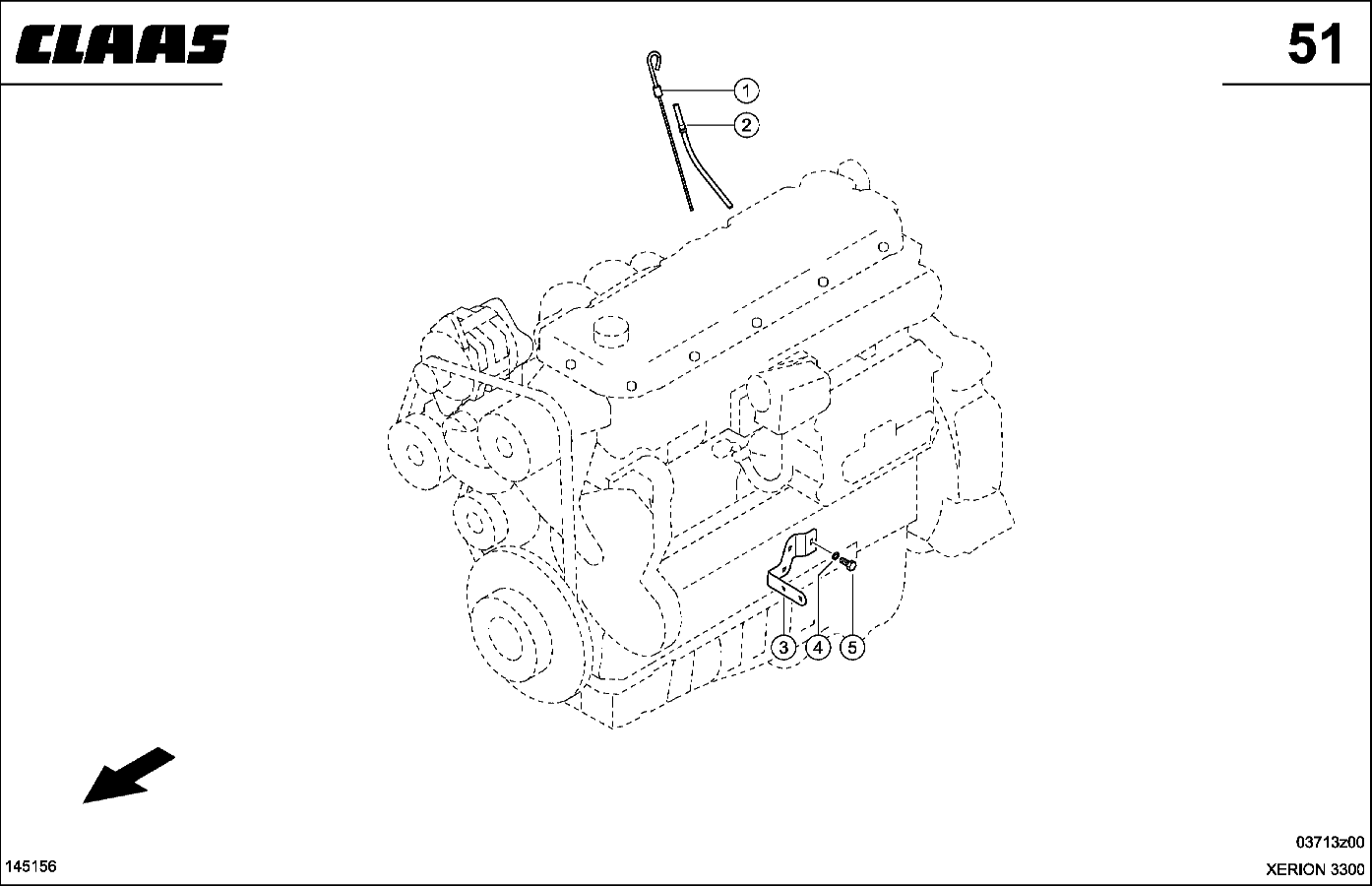 XERION - MOTORANBAUTEILE