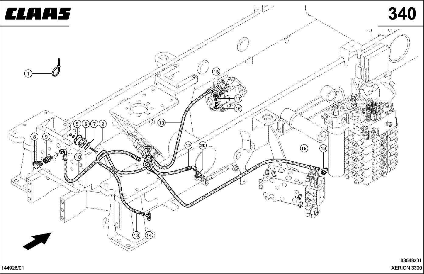 XERION - HYDRAULISCHE ANHAENGERBREMSE