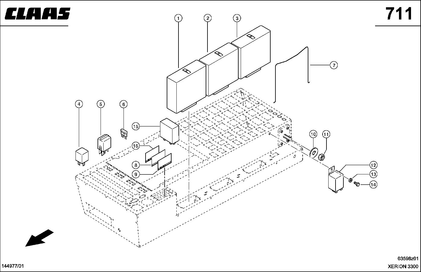 XERION - ZENTRALELEKTRIK, MODULE