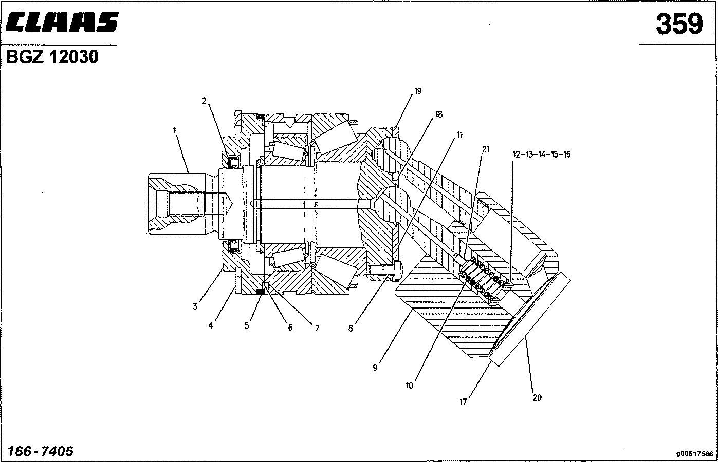 CHALLENGER - DIFFERENTIAL STEUERSYST.; HYDRAULIKMOTOR