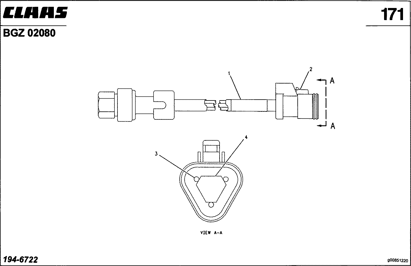 CHALLENGER - SENSOR DRUCKLUFT