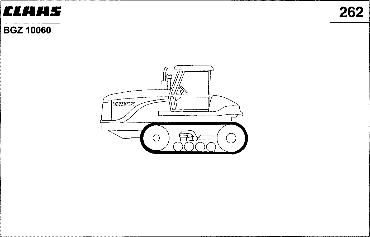 CHALLENGER - КОРПУС МАШИНЫ; LAUFBAENDER