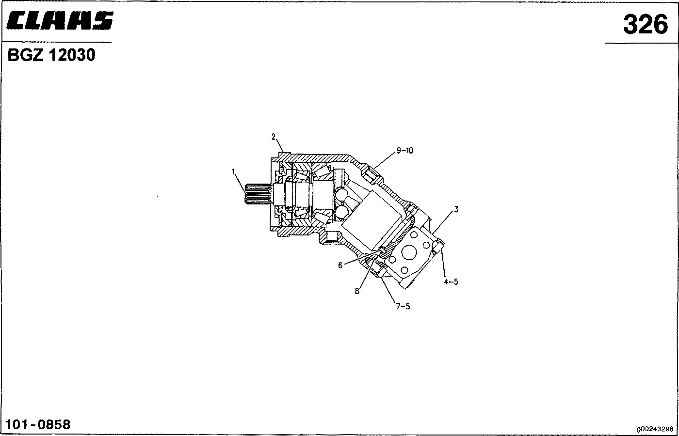 CHALLENGER - DIFFERENTIAL STEUERSYSTEM; HYDRAULIKMOTOR