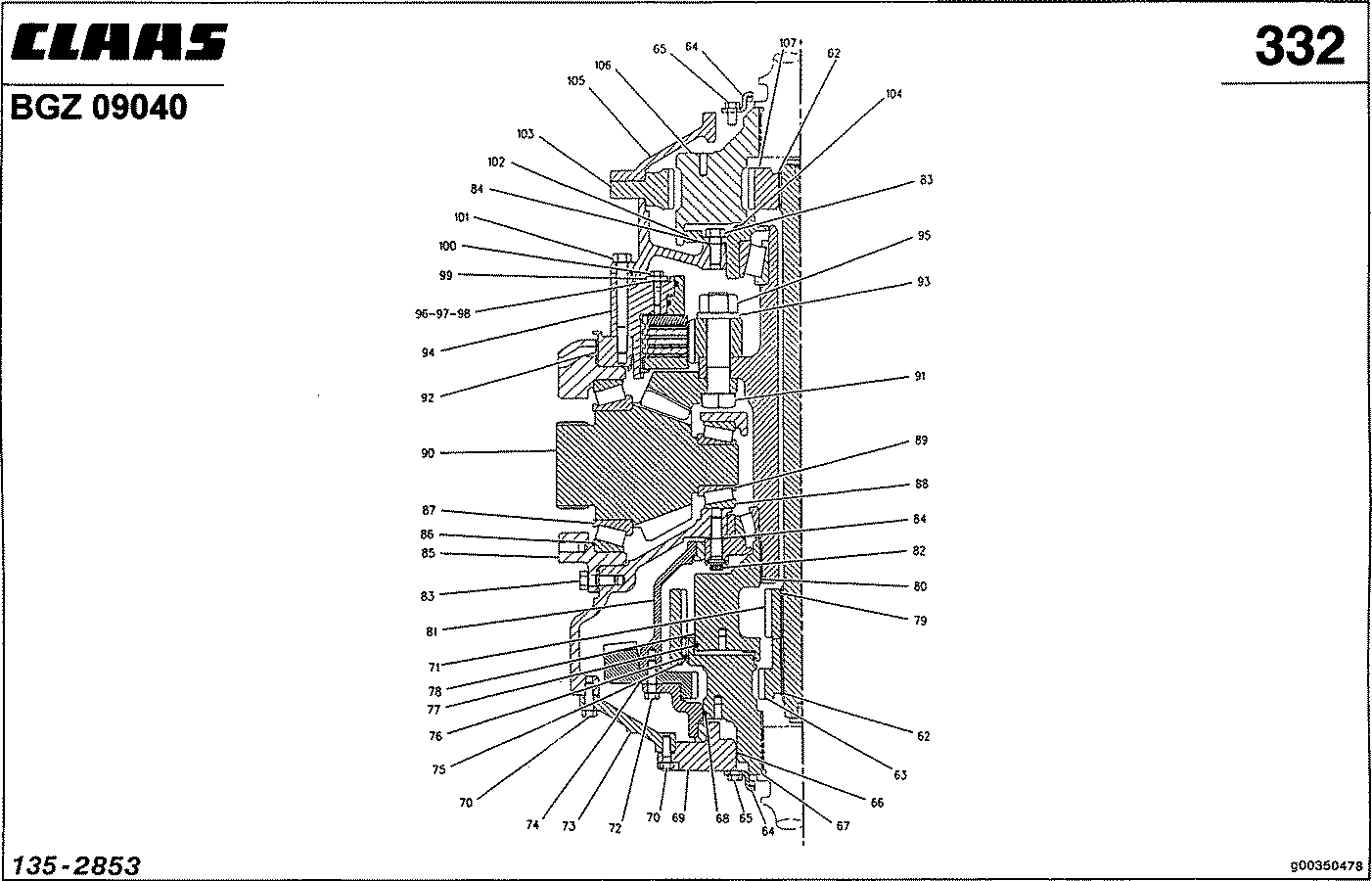 CHALLENGER - DIFFERENT.STEUERSYSTEM; PLANETENGETRIEBE