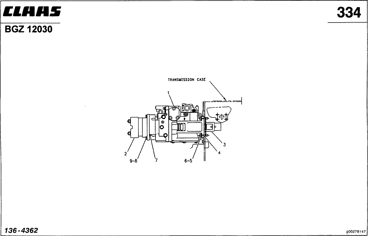 CHALLENGER - DIFFERENTIAL STEUERSYST.; HYDRAULIKPUMPE