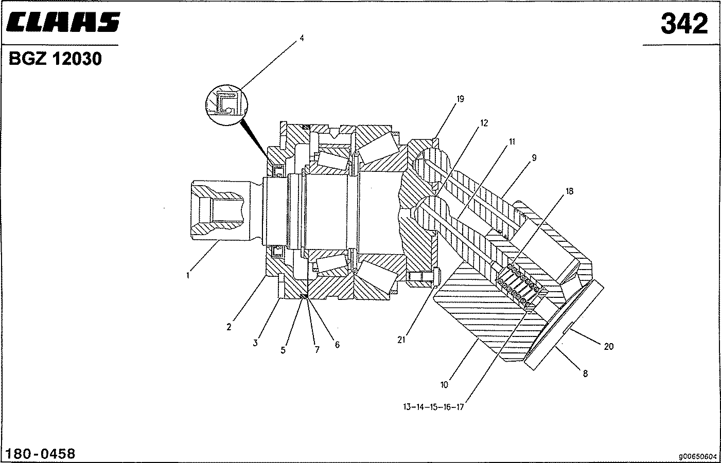 CHALLENGER - DIFFERENTIAL STEUERSYST.; HYDRAULIKMOTOR