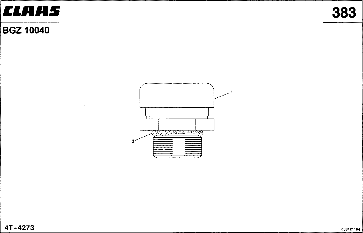 CHALLENGER - STEUERVENTIL