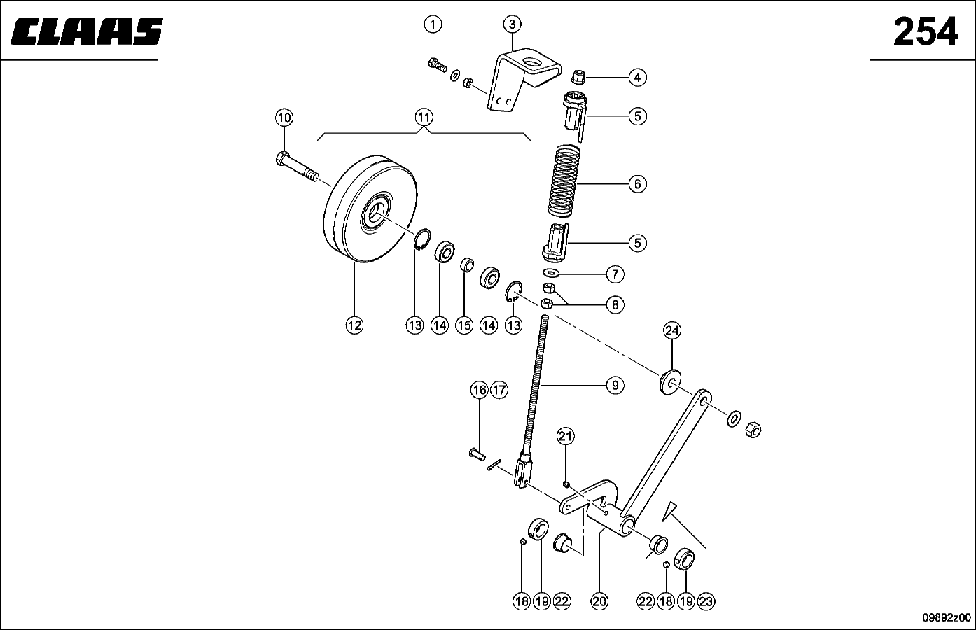 TUCANO - SCHNEIDWERKANTRIEB, SPANNER