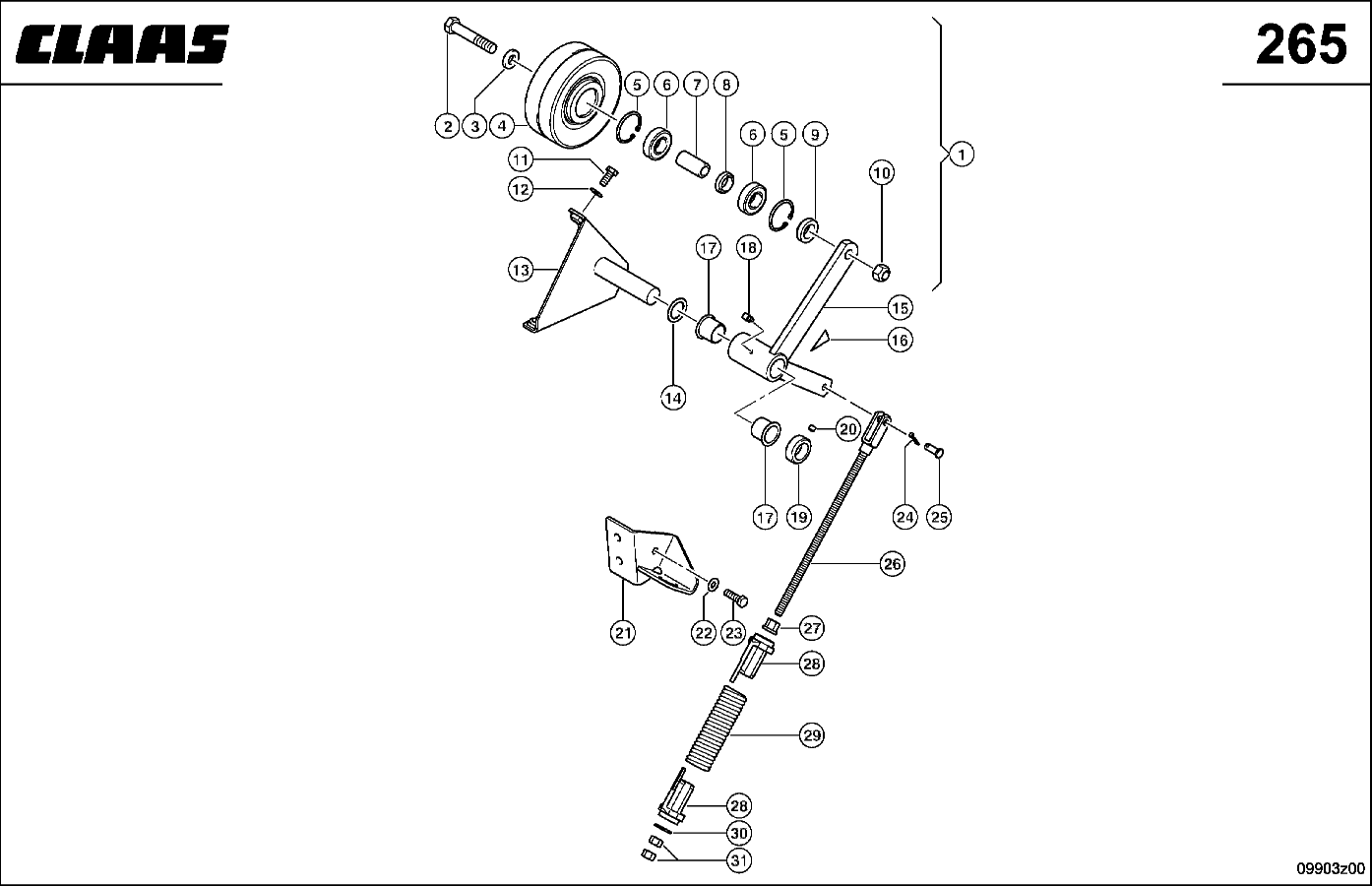 TUCANO - TROMMELREGELTRIEB, SPANNER
