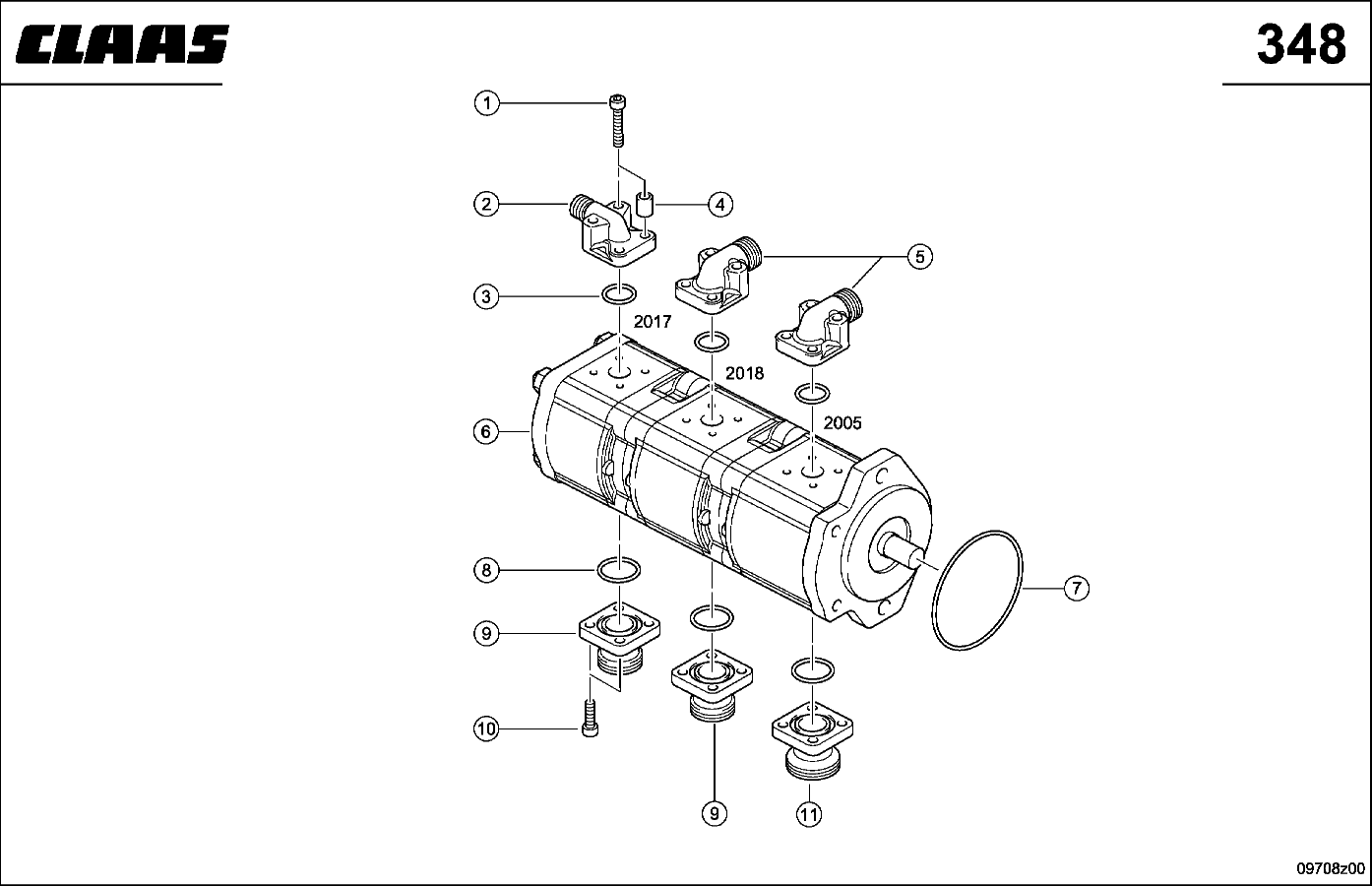 TUCANO - 3 - FACH - HYDRAULIKPUMPE