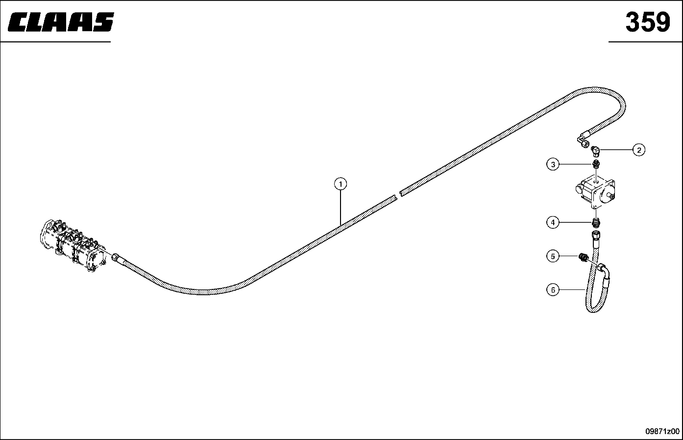 TUCANO - HYDR.-LTG.; HYDRAULIKPUMPE-ZAHNRADMOTOR