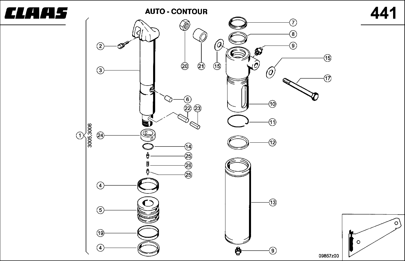 TUCANO - HYDR.-ZYL.; AUTO-CONTOUR