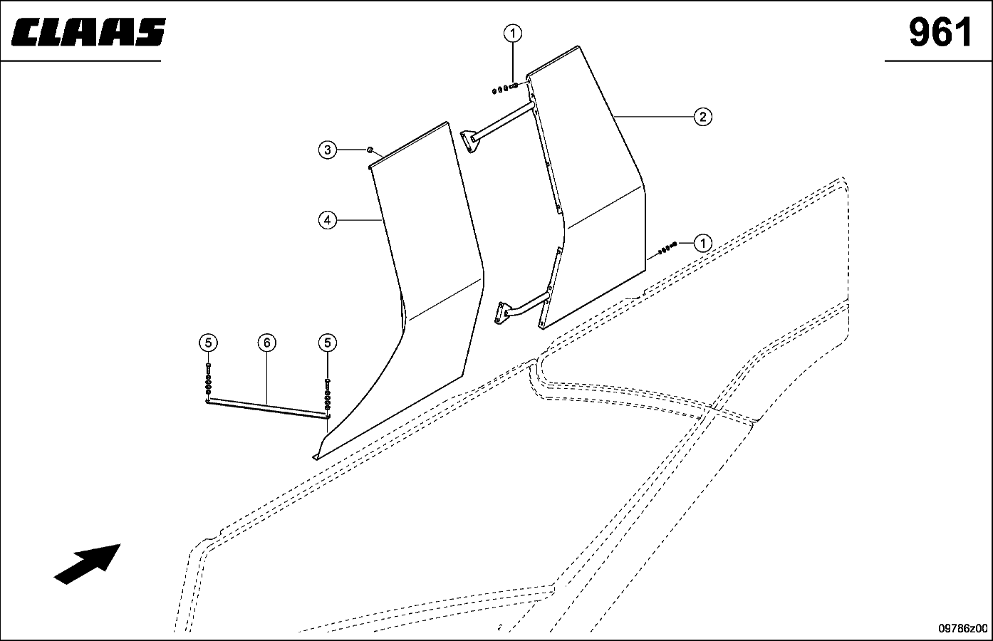 TUCANO - SCHUTZKLAPPE RECHTS
