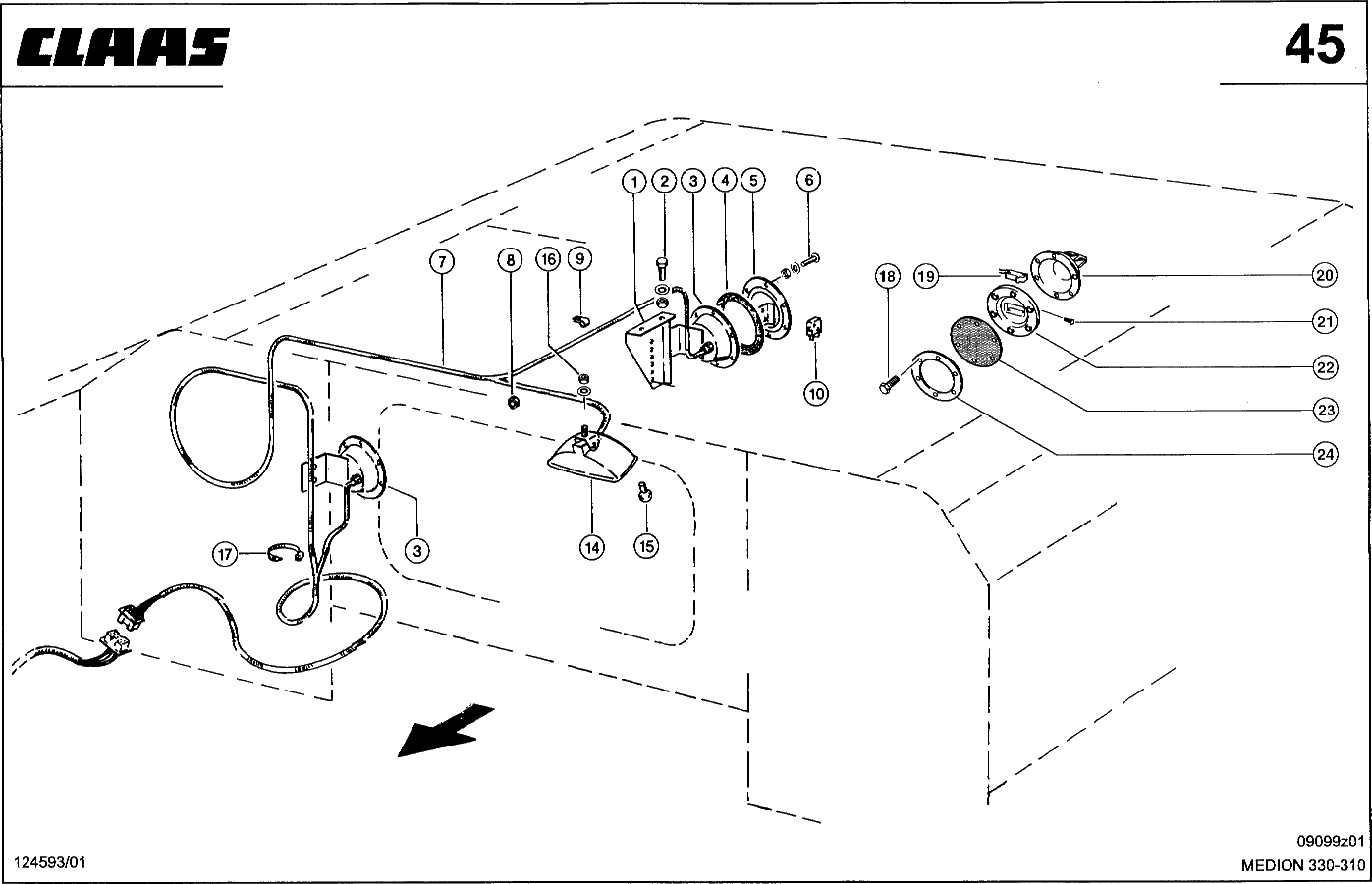 MEDION - KORNTANK-VOLLMELDER, -BELEUCHTUNG
