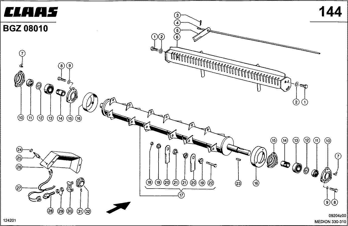 MEDION - STROHHAECKSLER; MESSERTROMMEL