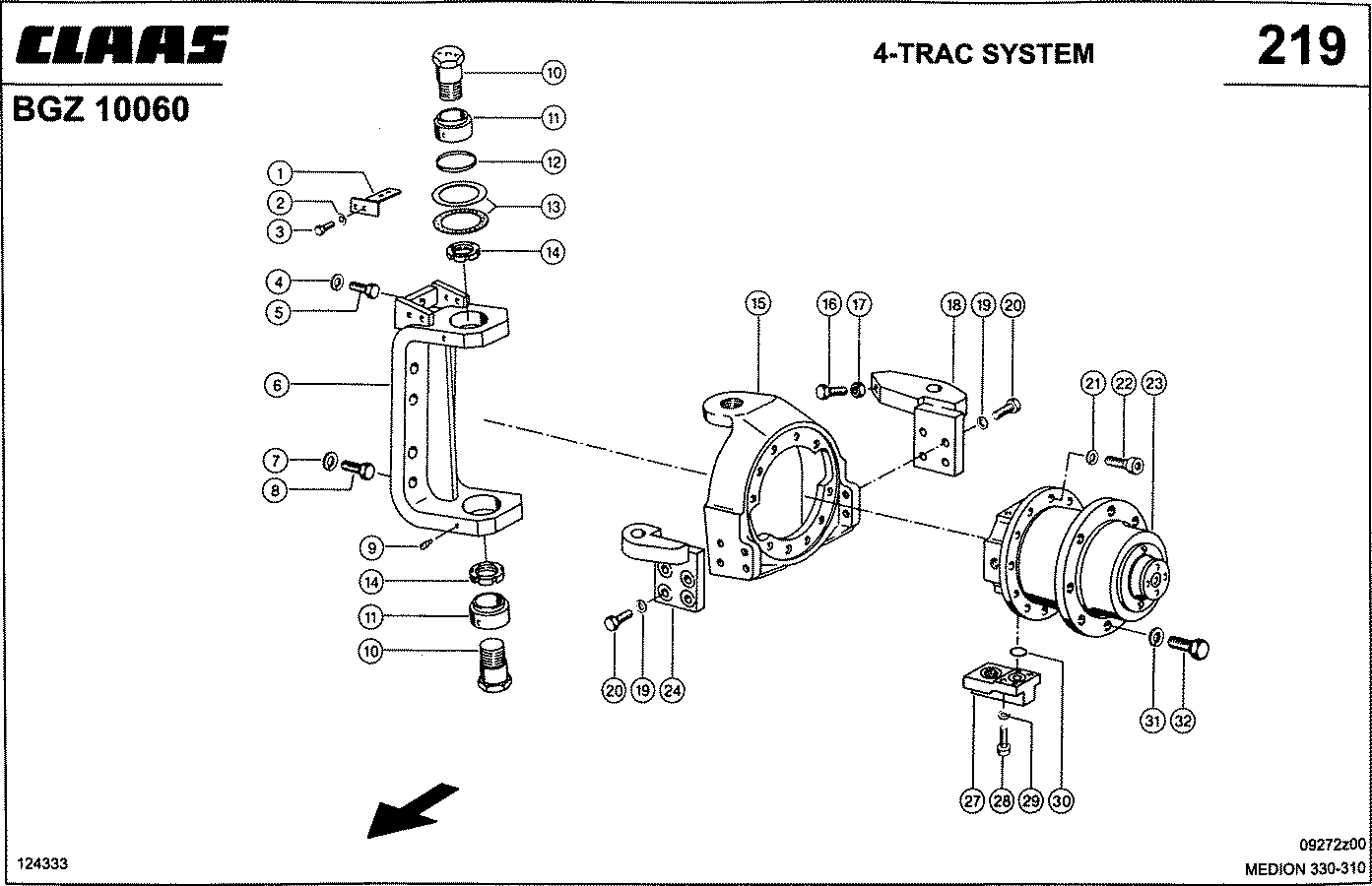 MEDION - СИСТЕМА CLAAS 4 - TRAC""