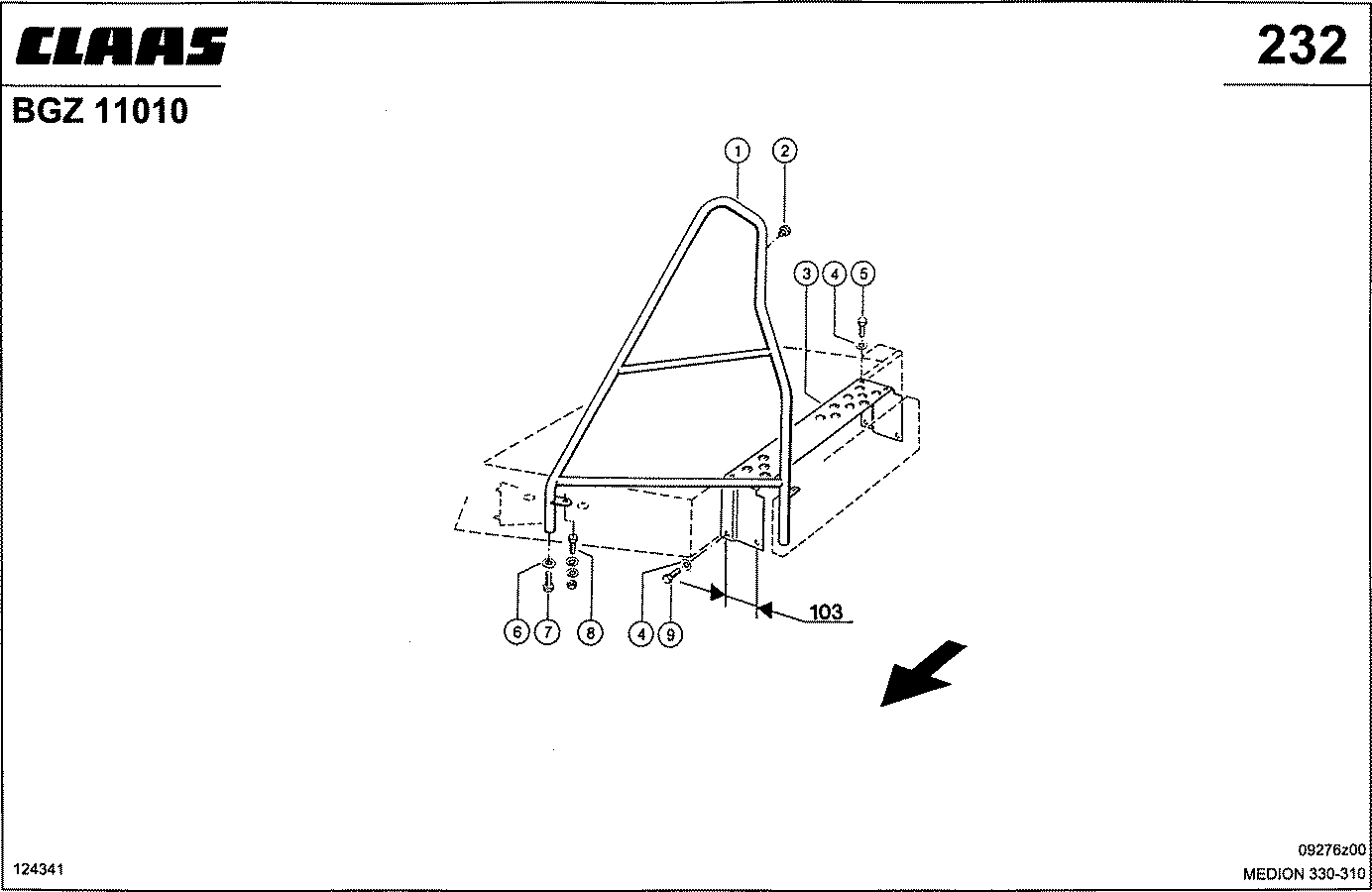 MEDION - VERBREITERUNG MIT GELAENDER (103MM)