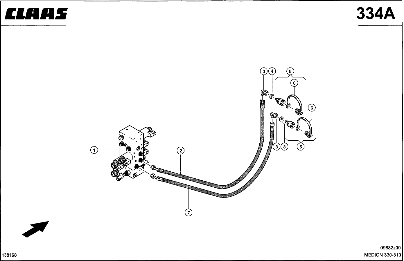 MEDION - HYDRAULIKLEITUNGEN, HASPELHORIZONTAL