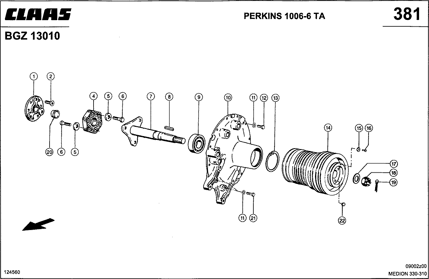 MEDION - PERKINS 1006-6 TA; MOTORABTRIEB
