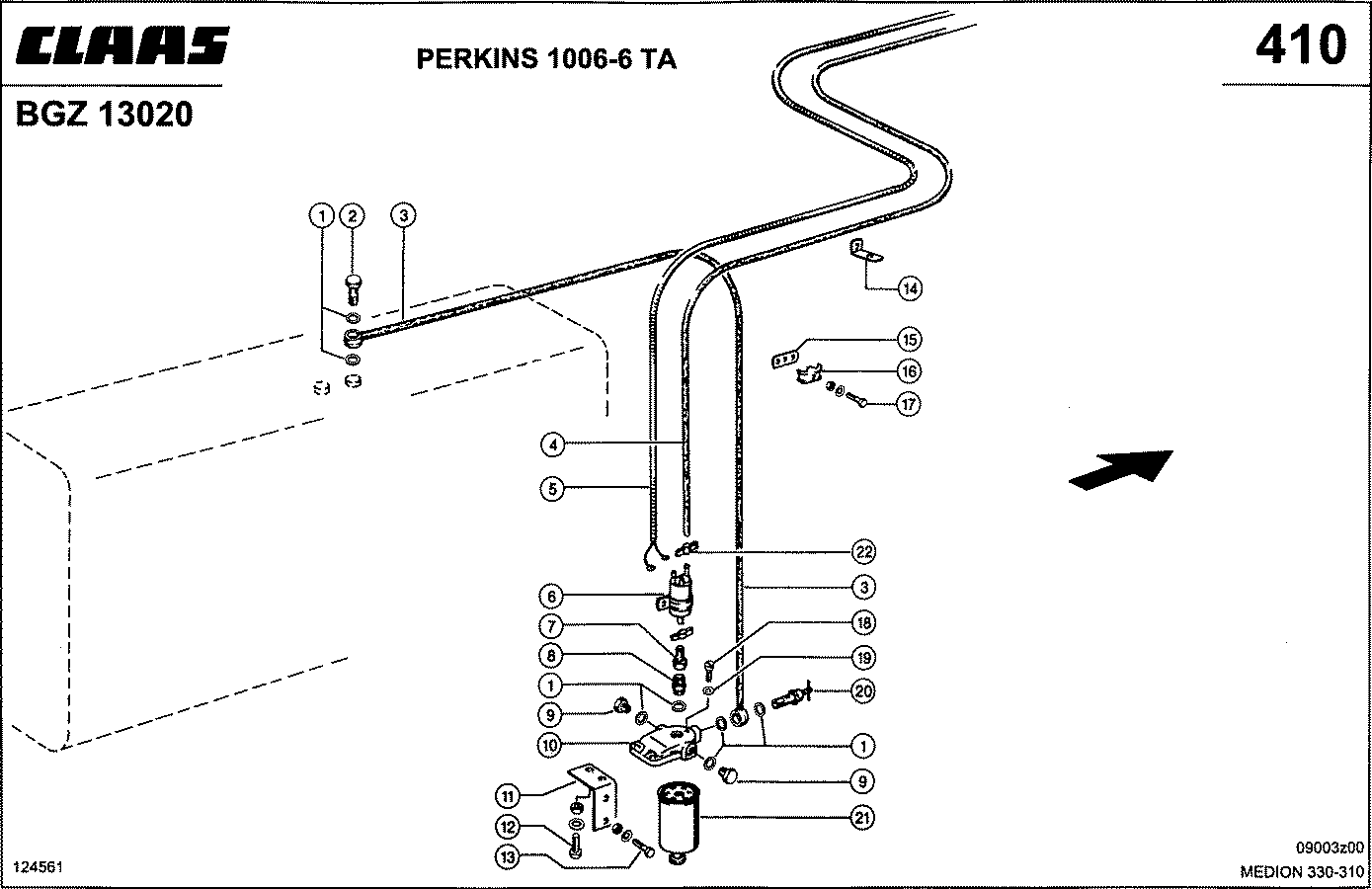 MEDION - PERKINS 1006-6 TA; KRAFTSTOFFSYSTEM