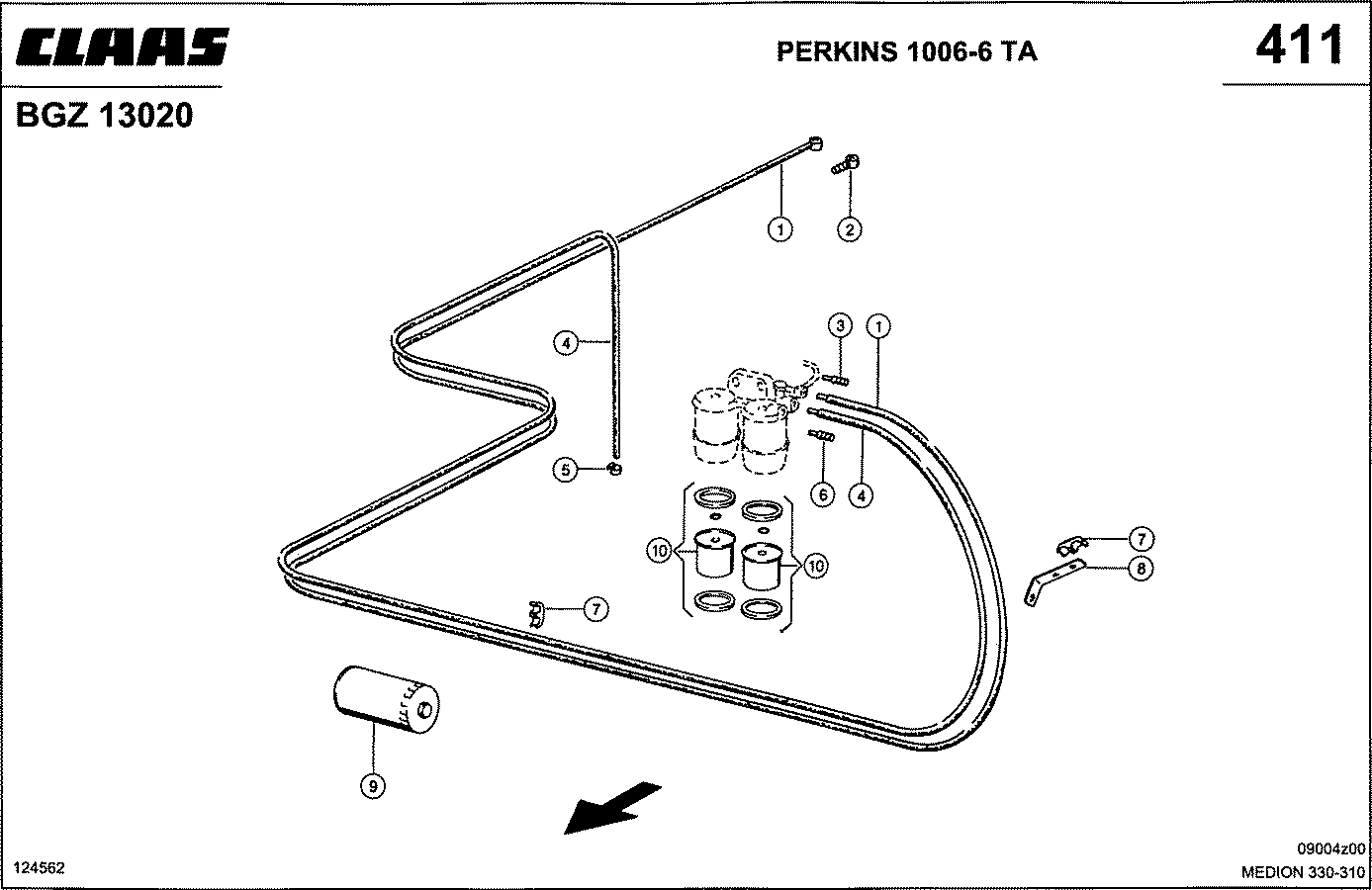 MEDION - PERKINS 1006-6 TA; KRAFTSTOFFSYSTEM