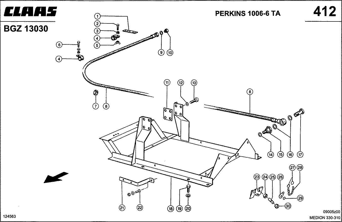 MEDION - PERKINS 1006-6 TA; MOTORKONSOLE