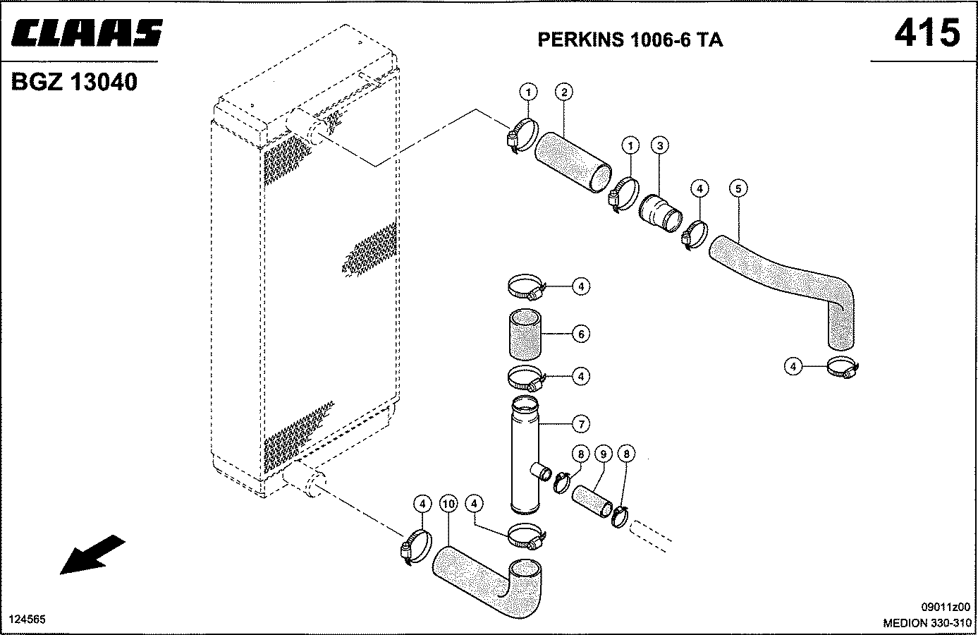 MEDION - PERKINS 1006-6 TA; KUEHLSYSTEM
