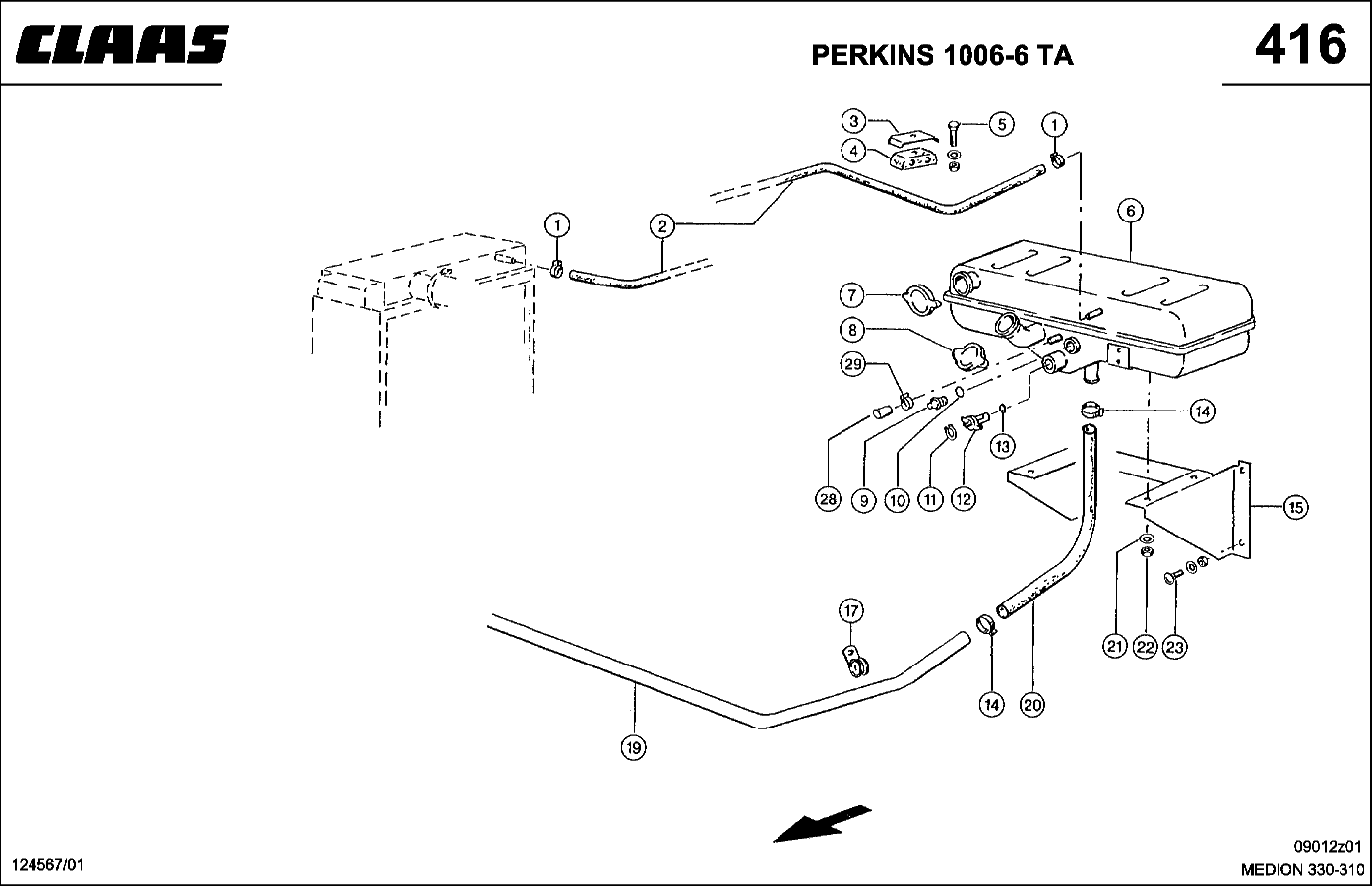 MEDION - PERKINS 1006-6 TA; KUEHLSYSTEM
