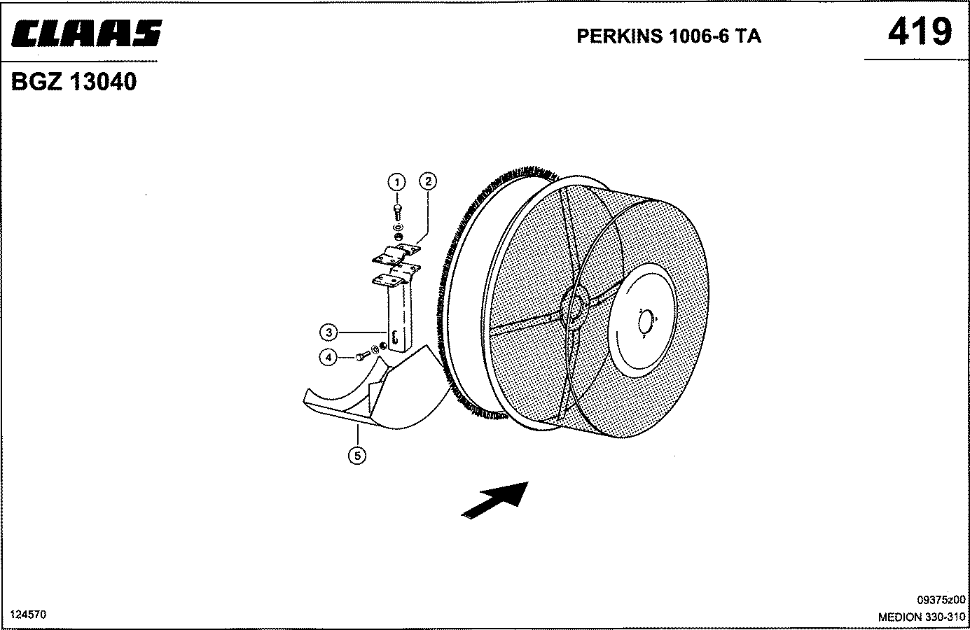 MEDION - PERKINS 1006-6 TA; ABSAUGGEBLAESE