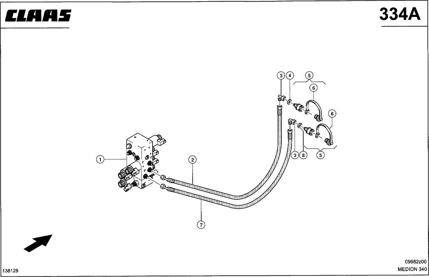 MEDION - HYDRAULIKLEITUNGEN, HASPELHORIZONTAL